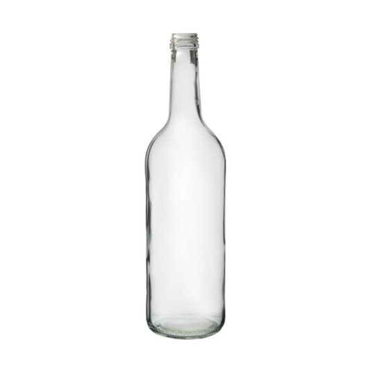 750ml Clear Glass Bottle Pallet - 84mm fill height (812 bottles)